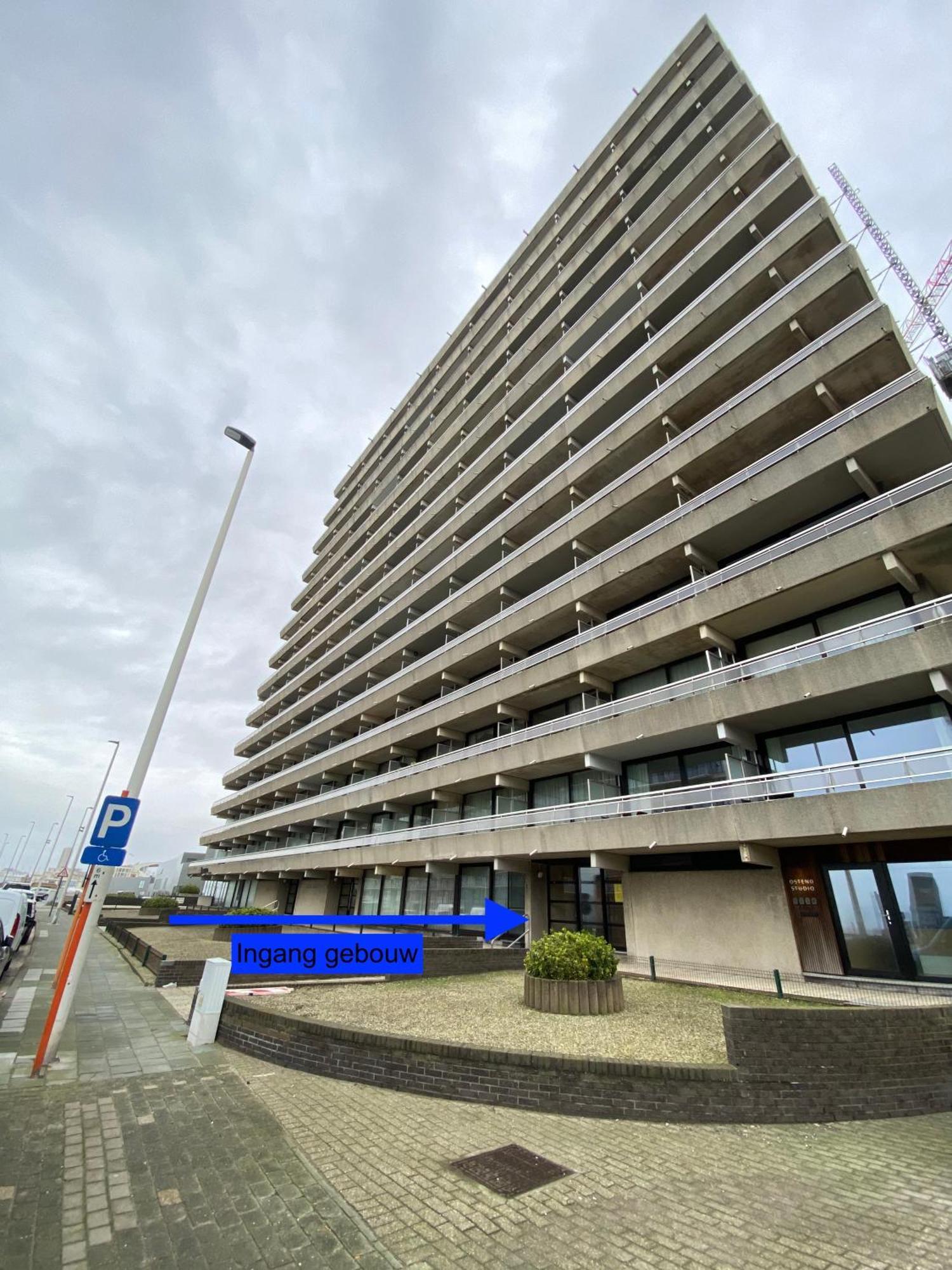 Sky Sea View Studio Oostende Exteriör bild